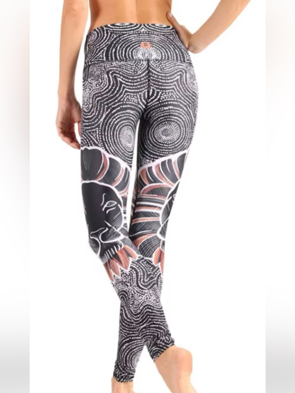 Yoga Democracy Printed Yoga Leggings 32” Size XS